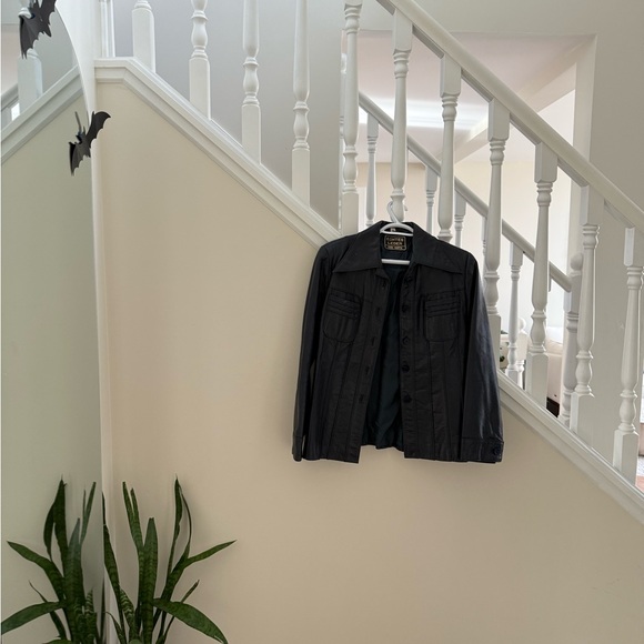 Vintage Napa Leather Coat - Picture 3 of 10